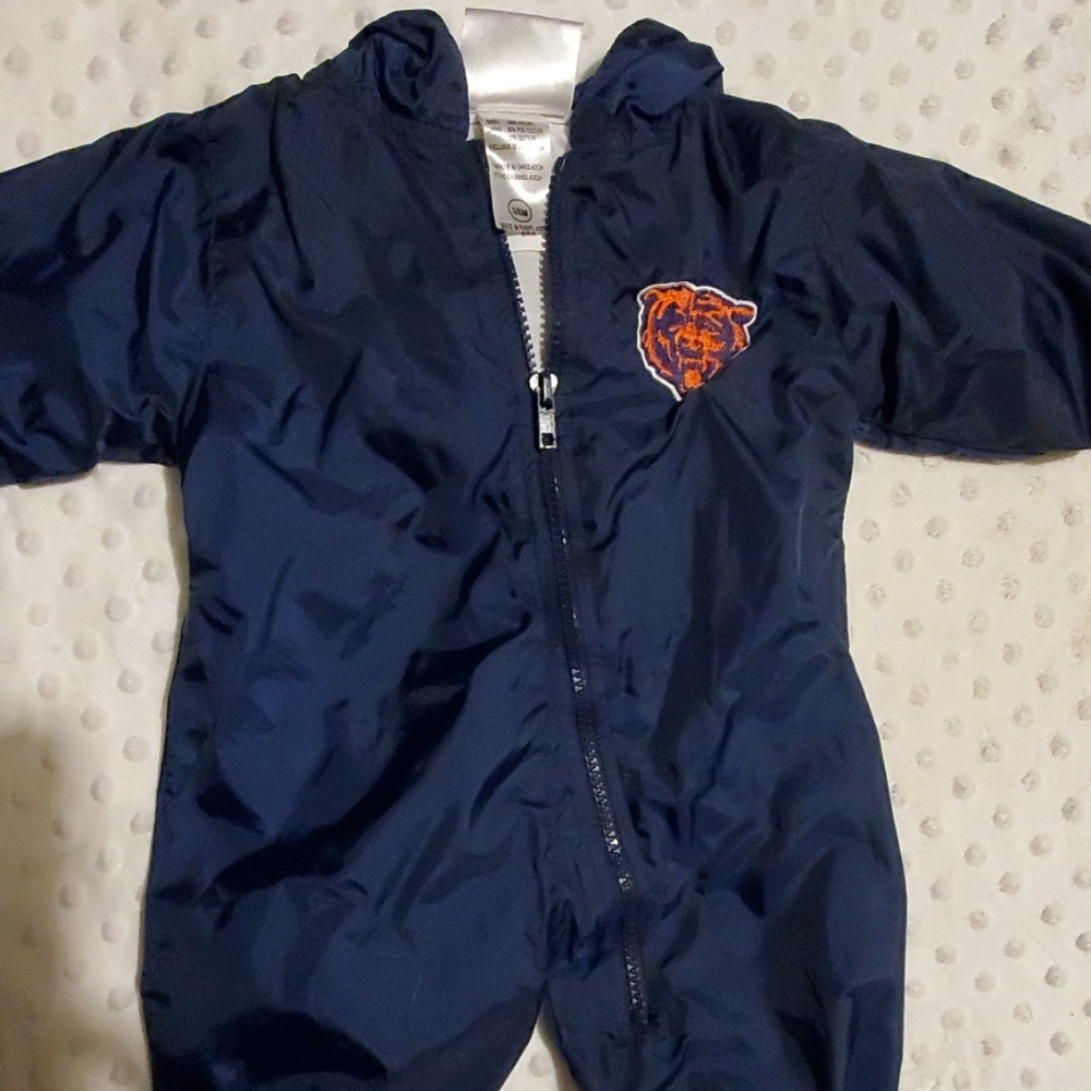 Chicago Bears windbreaker body suit